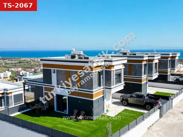 Seferihisar’atatürk Mahallesi’de Elektrikli Araç Şarj İstasyonlu Full Deniz Manzaralı Akıl