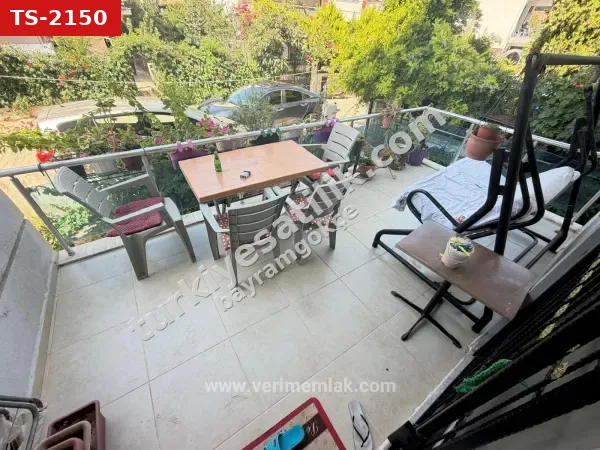 Seferihisar Bengiler’de denize 350m, meyve ağaçlı geniş bahçeli satılık 2+1 daire!