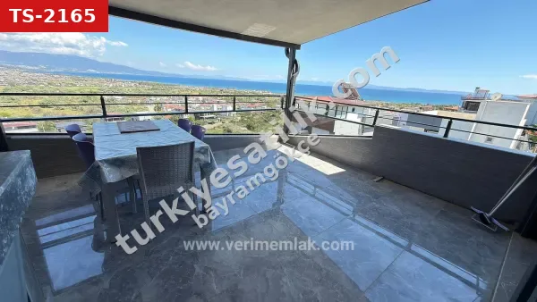 Seferihisar Atatürk Mah. Deniz Manzaralı, Modern Tasarımlı Satılık 4+1 Villa