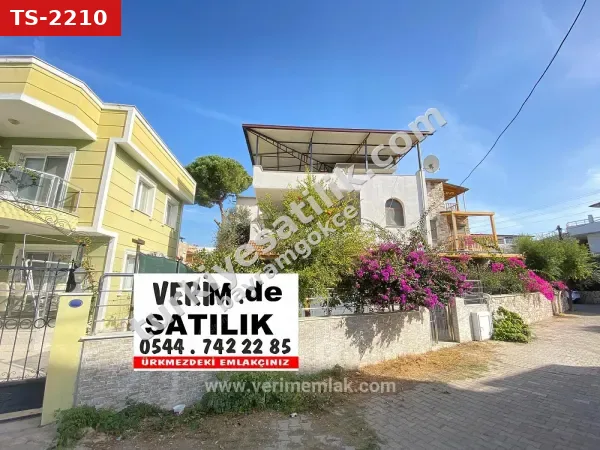 Seferihisar Payamlı’da, Denize 50 Metre! 225m² Arsa İçinde Tam Müstakil 4+1 Villa