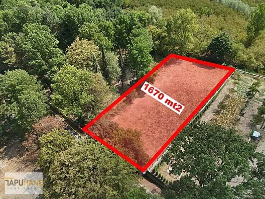 TAPUHANE'den 1670 m2 İmarlı Arsa