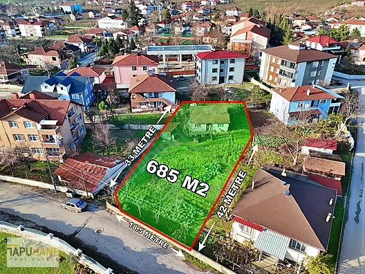 TAPUHANE'DEN BAYRAKTEPE'DE İMARLI ARSA