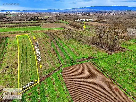 TAPUHANEDEN ÇAYIRBAŞINDA 2337M2 TARLA