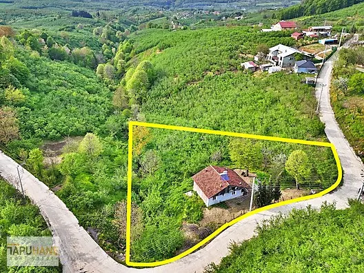 TAPUHANE'DEN HARMANTEPE KÖYÜNDE SATILIK MÜSTAKİL EV VE ARSASI