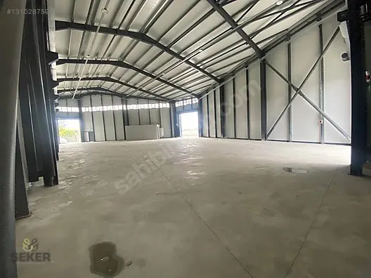 9- ŞEKER GAYRİMENKUL 550 m2 KİRALIK YENİ TESİS BİNASI