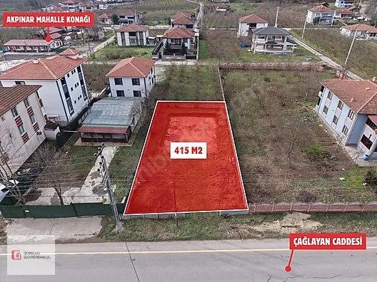 GÜRKAN GAYRİMENKUL AKPINAR MH. CADDE ÜZERİ SATILIK 415 M2 ARSA