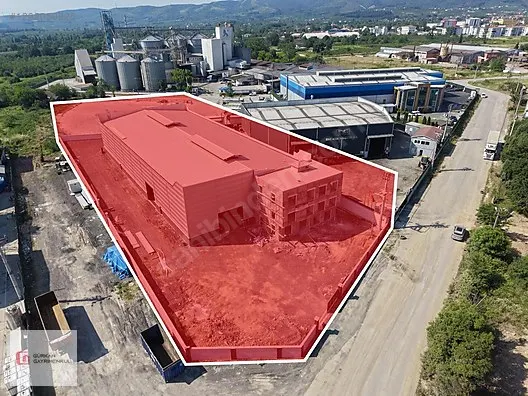 GÜRKAN GAYRİMENKUL 4400 M2 ARSA 1850 M2 KAPALI ALAN FABRİKA