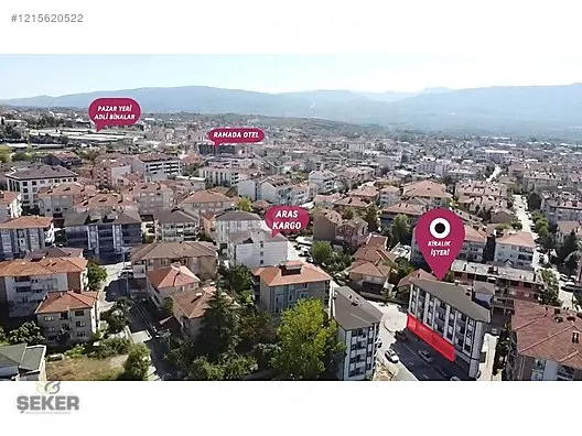31 ŞEKER EMLAKTAN TOPLAM 360m2 LİK SATILIK KÖŞE DÜKKAN